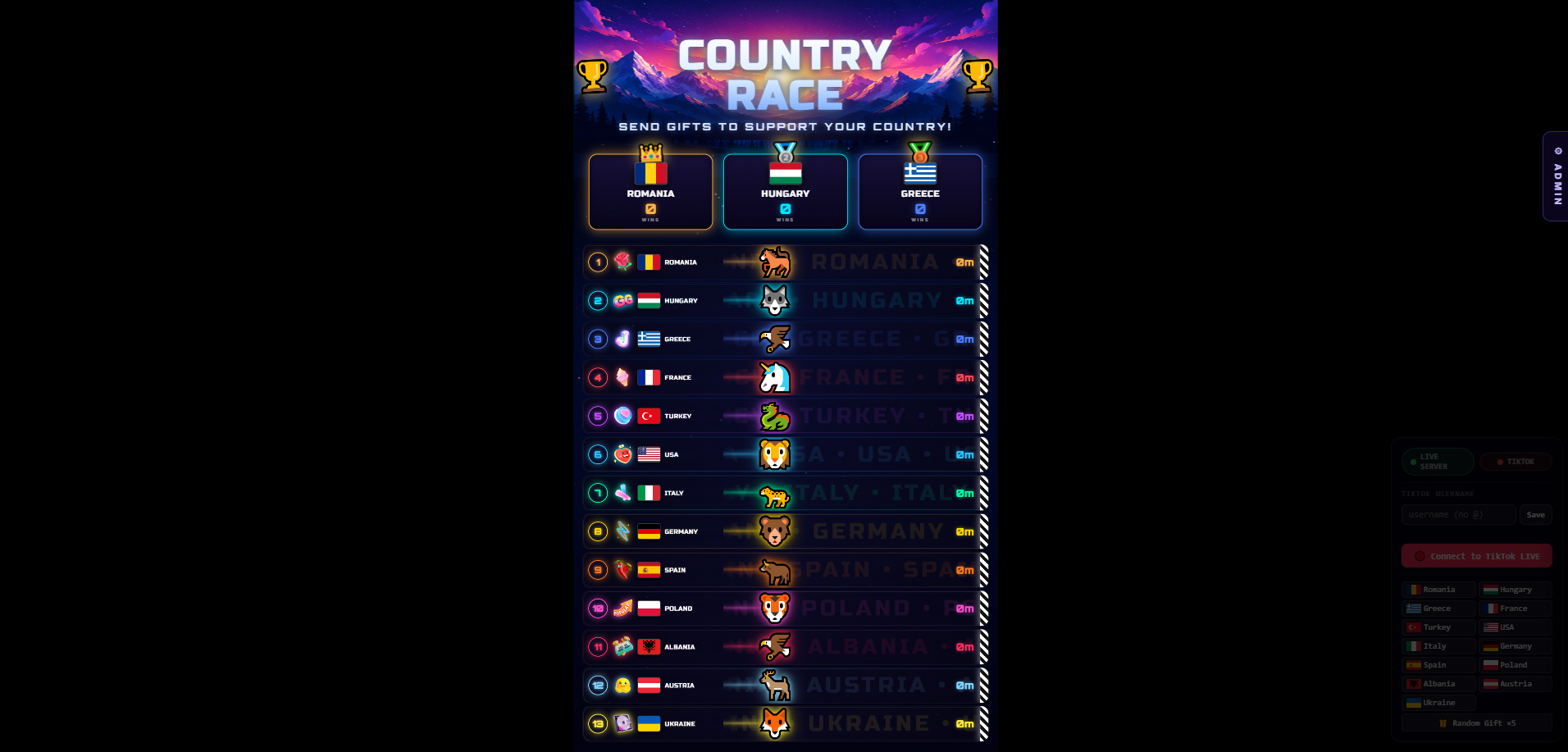 Country Race gameplay screenshot 1